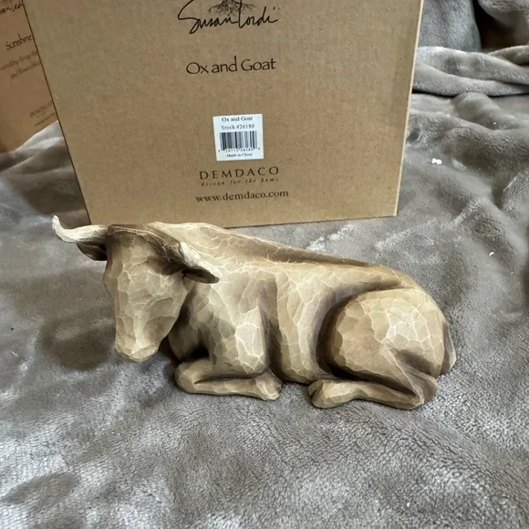 Willow Tree Ox and Goat - Picture 2 of 5